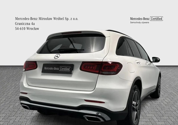 Mercedes-Benz GLC cena 190000 przebieg: 55895, rok produkcji 2020 z Wrocław małe 436